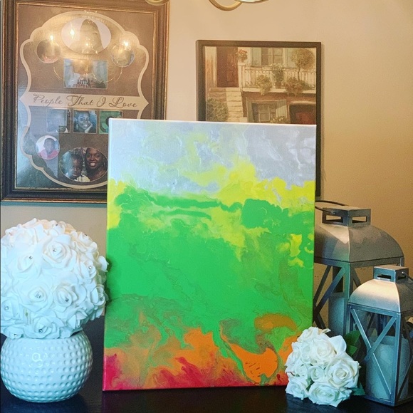 Pour Painting Hello Jello